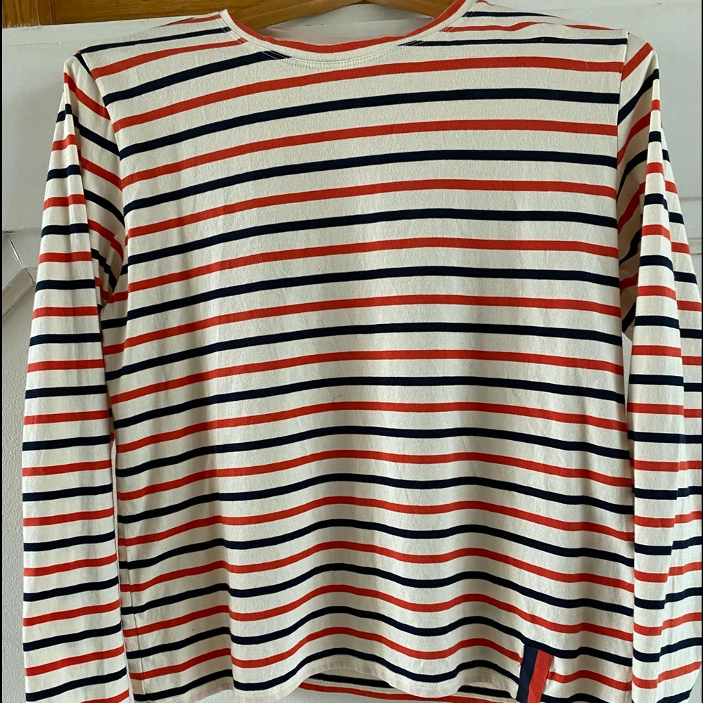Striped top by Kule purchased at Fred Segal